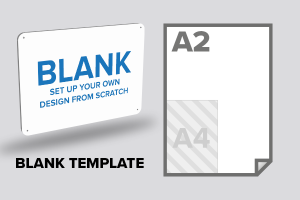DiBond Sign – A2 Size
