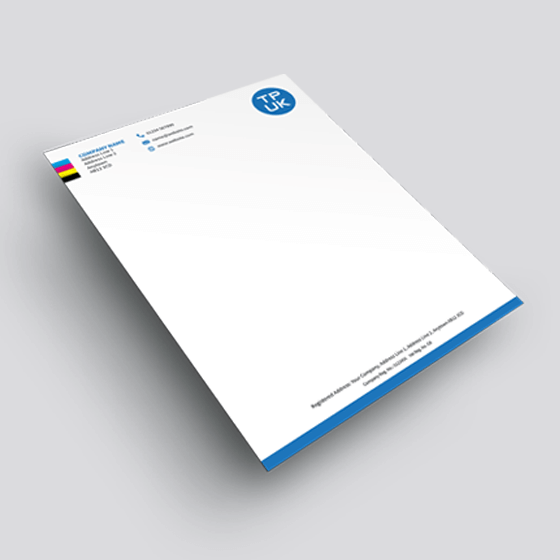 Letterheads from Business Stationery range printing by TradePrintingUK – large image