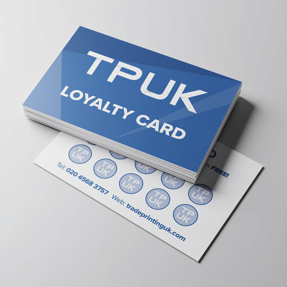 Loyalty Cards printing by TradePrintingUK – small image