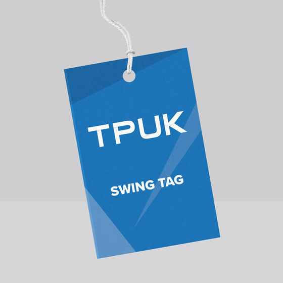 <b>SWING TAGS</b> Clothing & Packaging