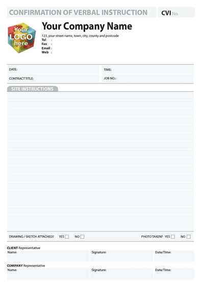 CVI template by TradePrintingUK for NCR print