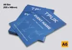 Invitation Printing A6 Card size by TradePrintingUK