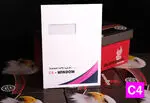 C4 WINDOW Envelopes Peel & Seal printed