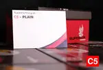 C5 Envelopes Peel & Seal printed