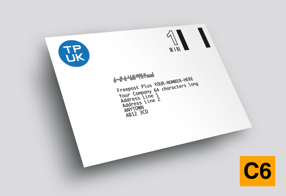 Freepost Envelope C6 Image MAIN