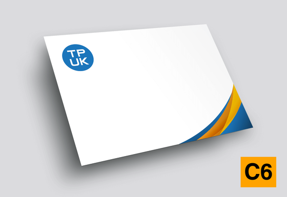 C6 Envelopes printed