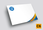 C6 Envelopes printed