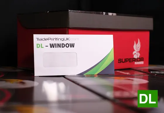 DL WINDOW Envelope Peel & Seal printed