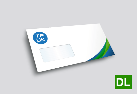 DL WINDOW Envelopes printed