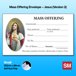 Mass Offering Envelopes - Small – Jesus (Version 2)