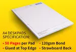 A4 Deskpads - Specification