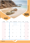 A3 Wall Calender _ 2026 editable