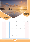 A3 Wall Calender _ 2026 editable