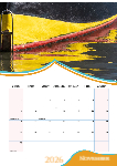 A3 Wall Calender ___2026 editable