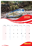 A3 Wall Calender ___ 2026 editable
