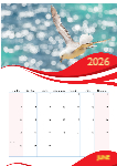 A3 Wall Calender ___ 2026 editable