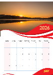 A3 Wall Calender ___ 2026 editable