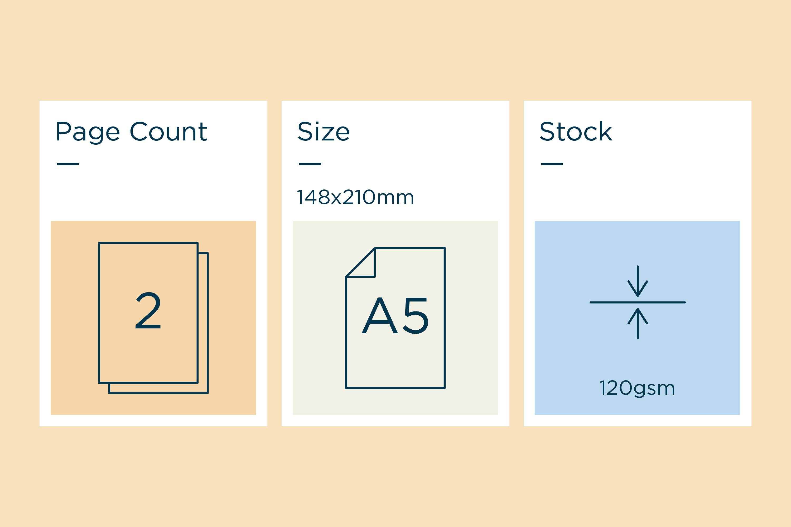 A5 2 Page 120gsm