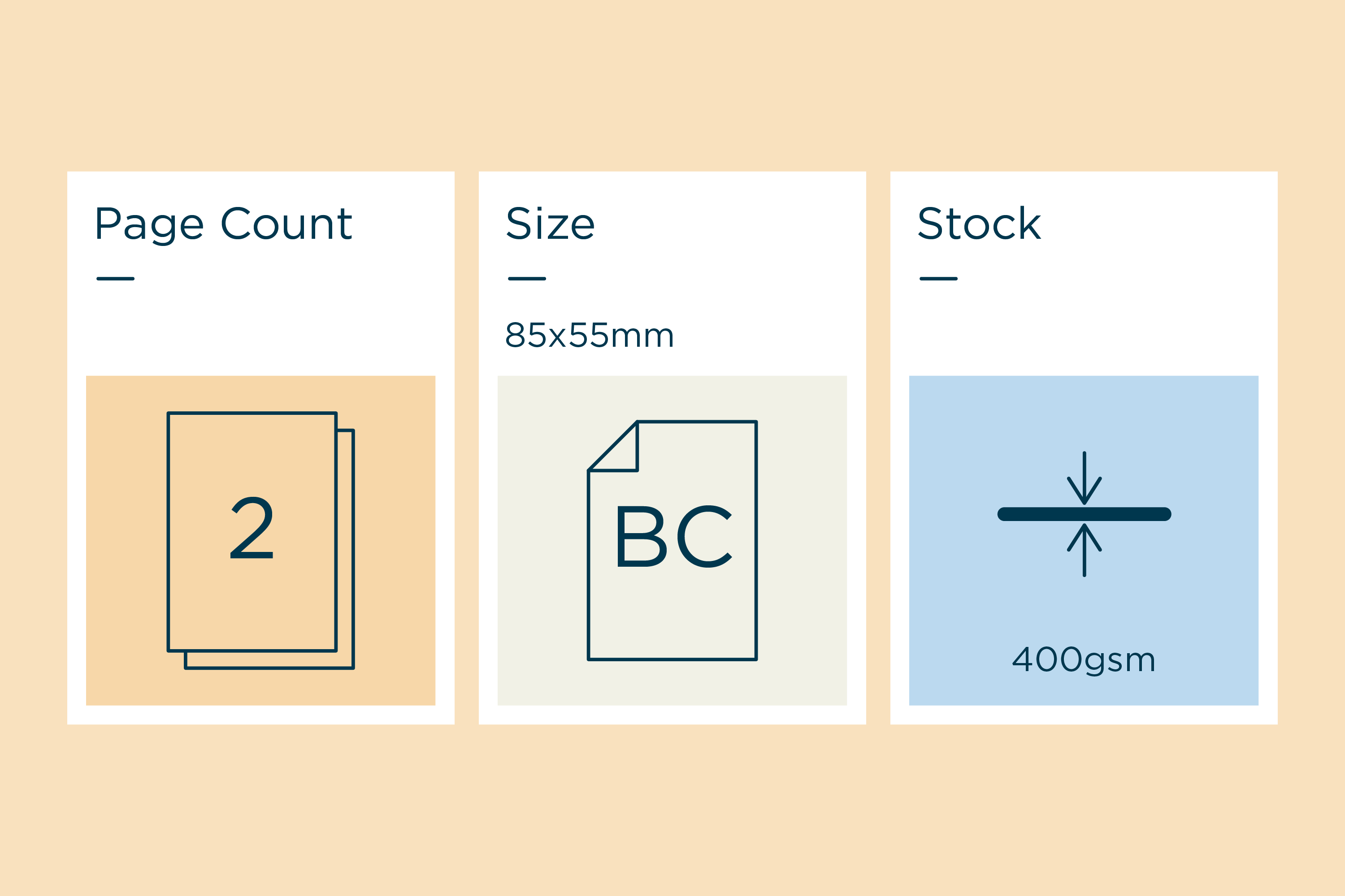 Business Cards 400gsm