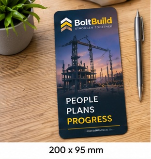 Blue and multicolour rectangular reinforced signing mat, full-colour digital print