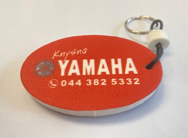 Keyring - Silkscreen Foam keyring, silkscreen print